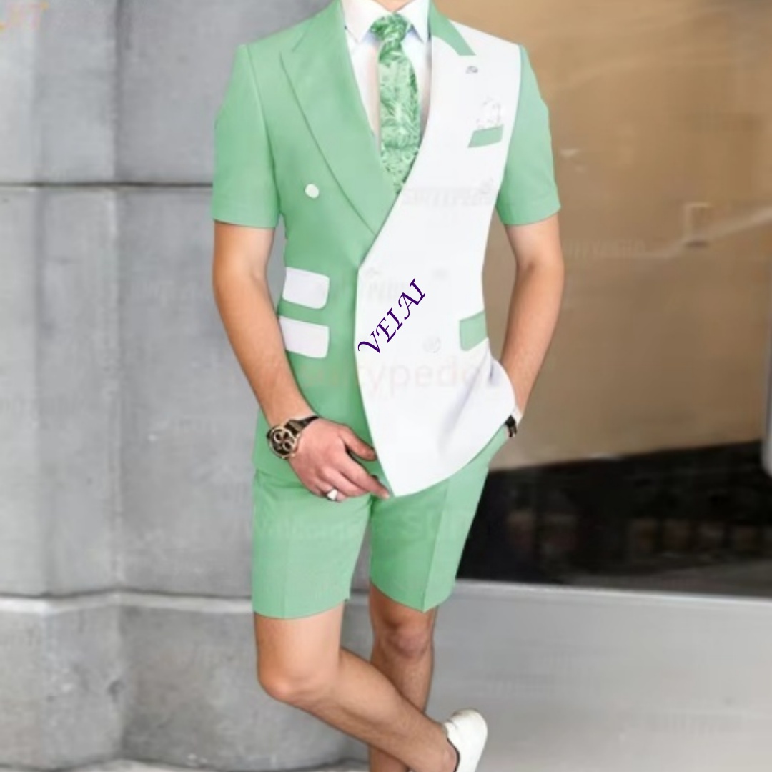 Men Formal Wear For Summer - Conjunto de Traje Casual de Verano