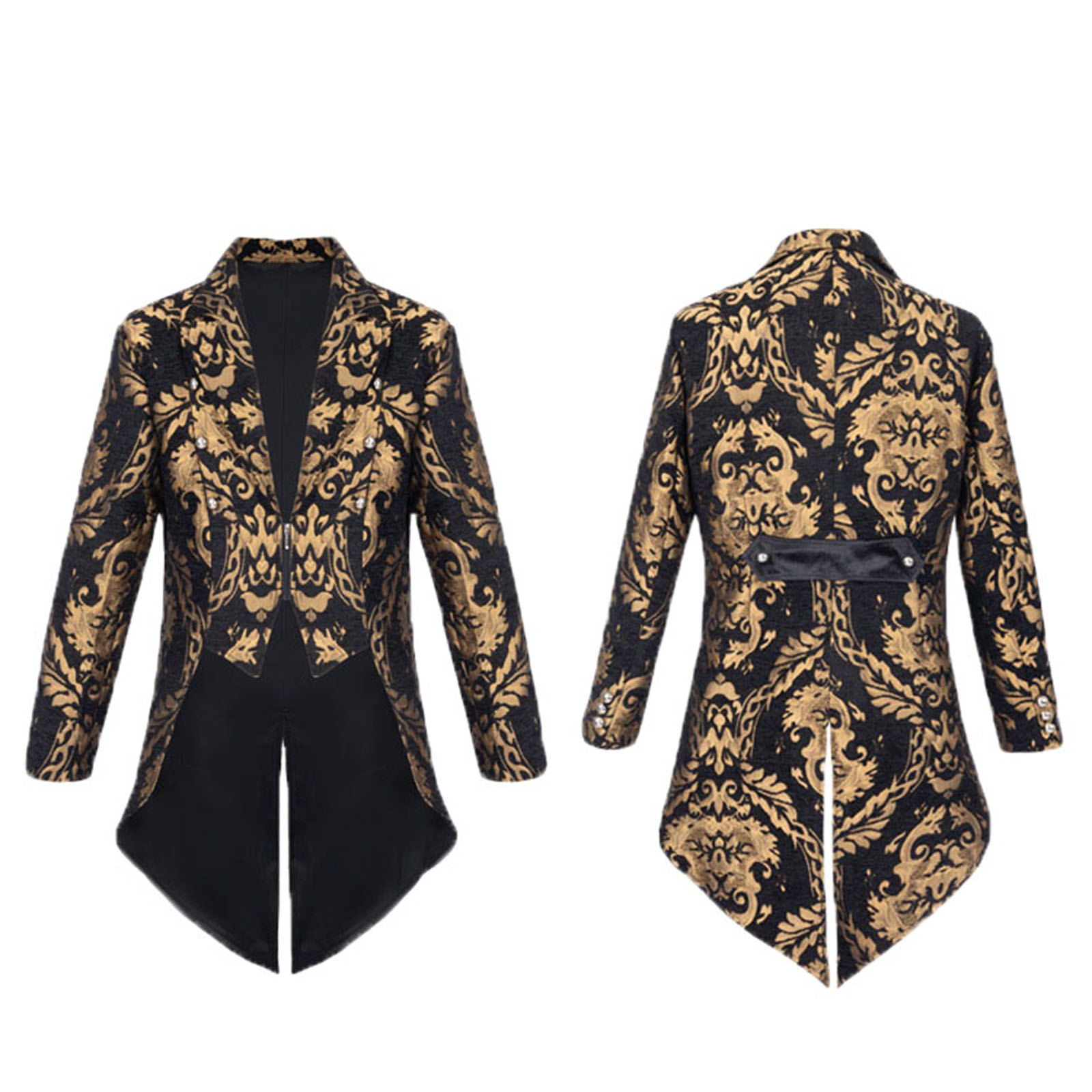 Victorian Men'S Formal Wear - Chaqueta de Hombre Estilo Medieval, Steampunk,