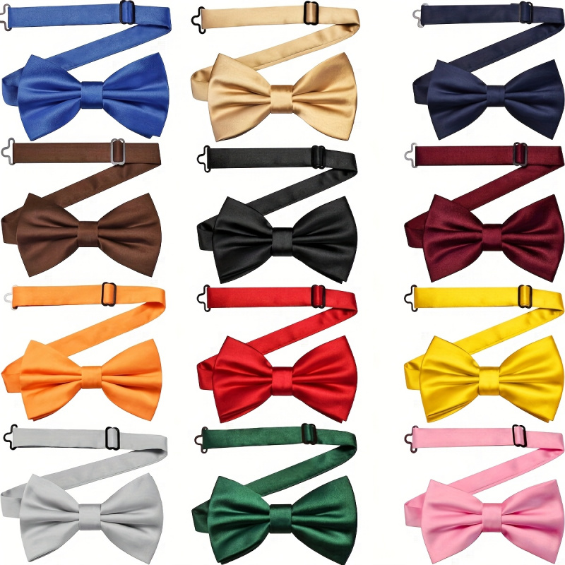 Men'S Formal Wear Bow Ties - Corbata de Moño Ajustable para Hombre