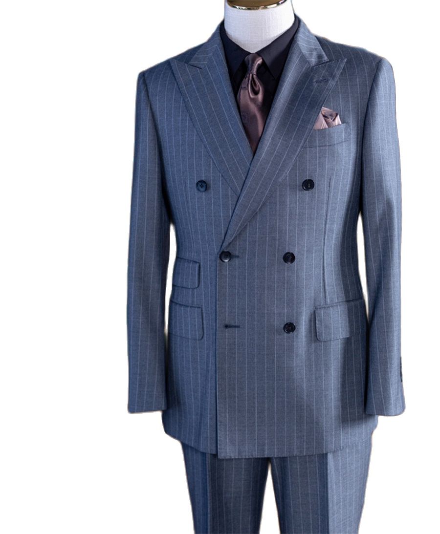 Men Formal Wear With Blazer - Trajes Clásicos de Hombre con Rayas
