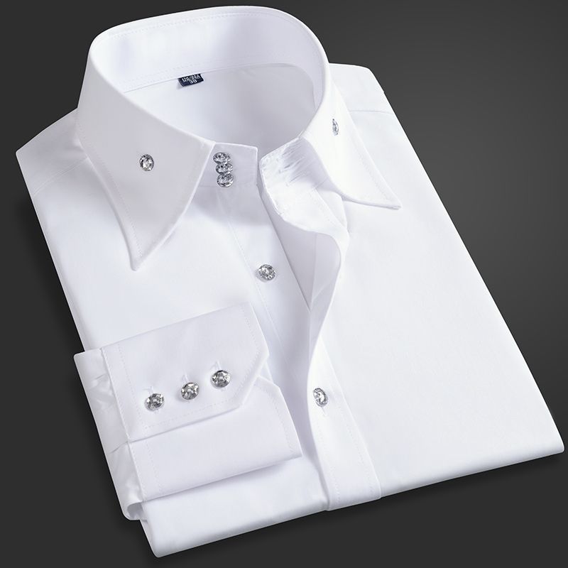 Men Formal Wear For Summer - Camisa ejecutiva para hombre de primavera