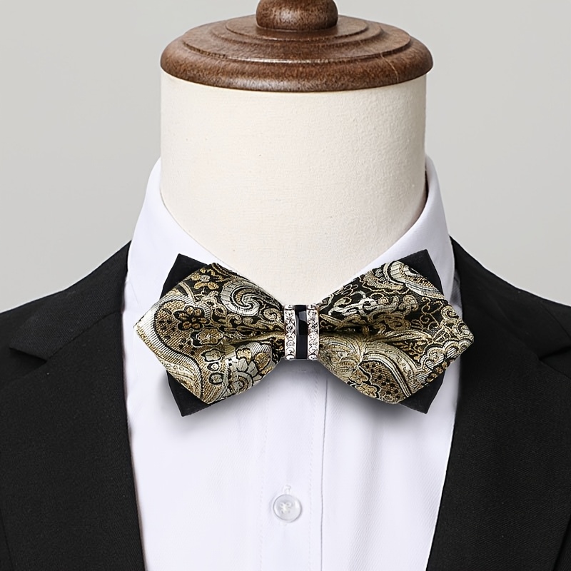 Men'S Formal Wear Bow Ties - Corbata de Moño de Satén Jacquard