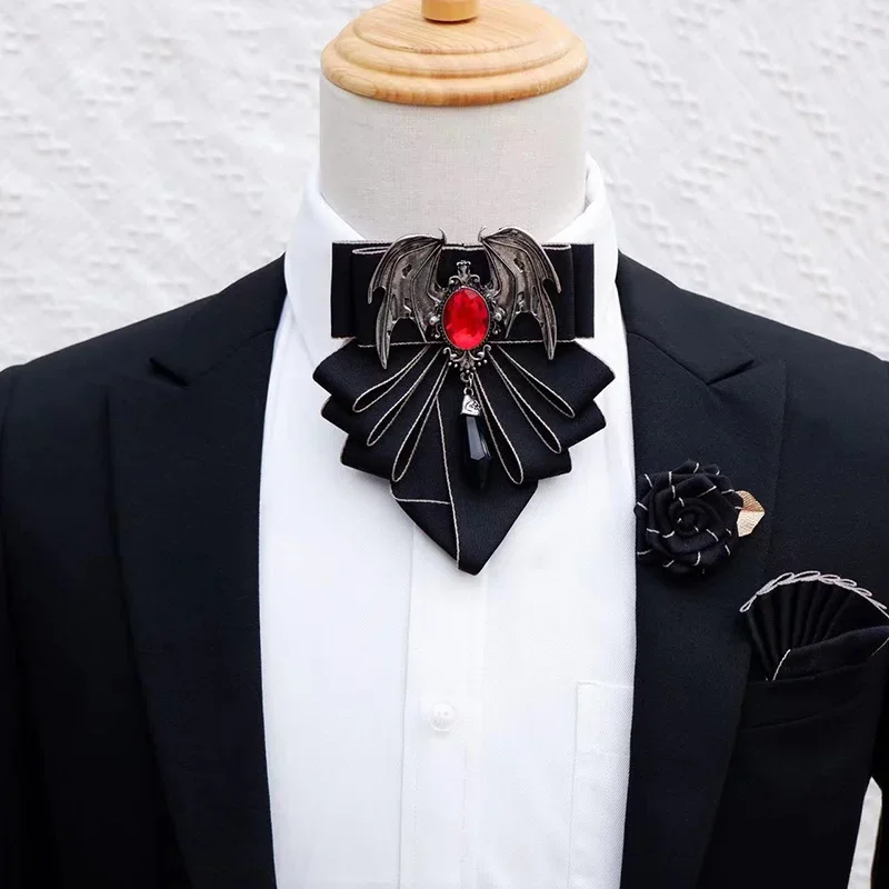Men'S Formal Wear Bow Ties - Conjunto de broche de pajarita para