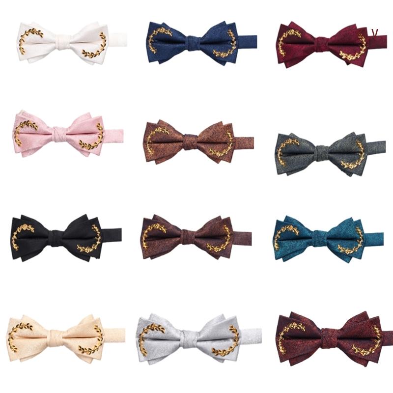 Men'S Formal Wear Bow Ties - Pajarita caballero con orejas trigo perfecta