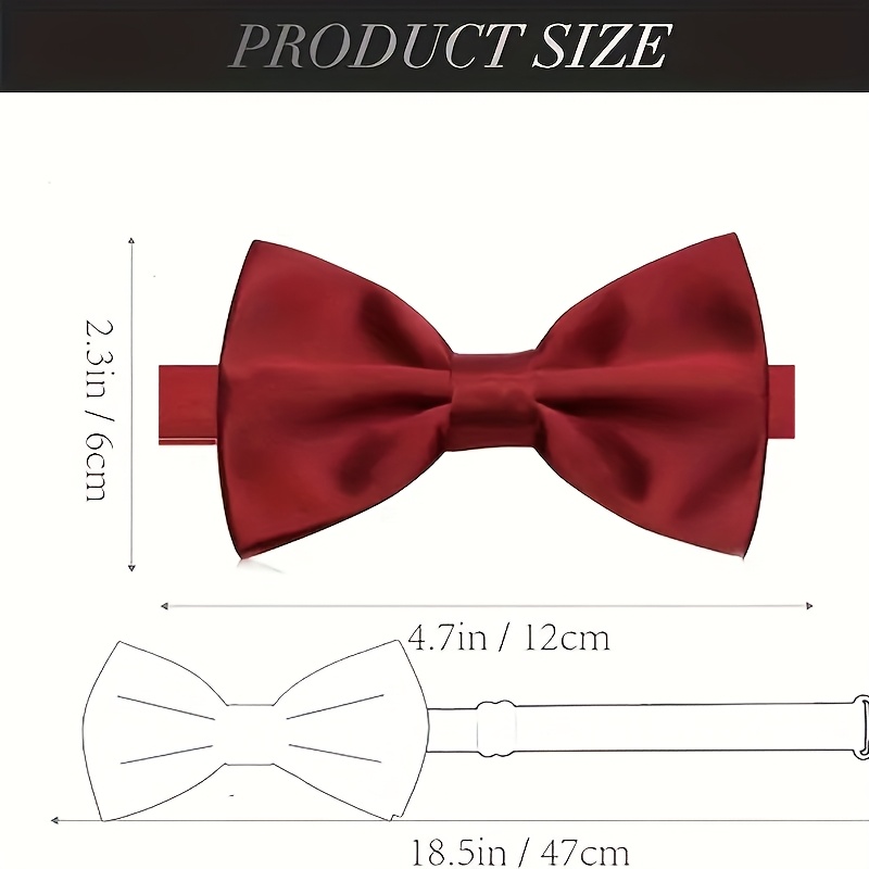 8/12 pzs. Corbatas de Moño Pre - Men'S Formal Wear Bow Ties reseña y precio