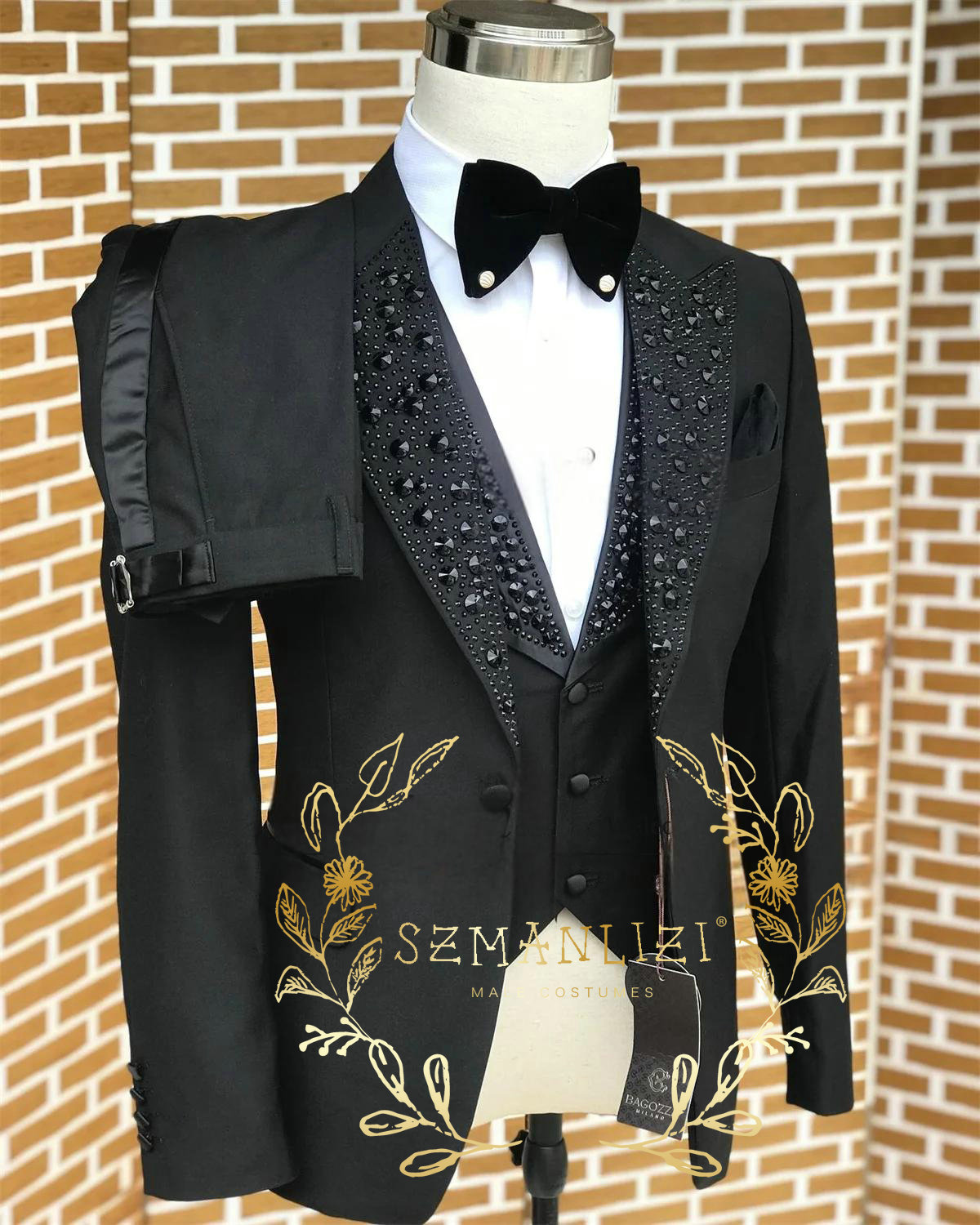 Trajes negros para hombre, esm - Men Formal Wear With Blazer reseña y precio