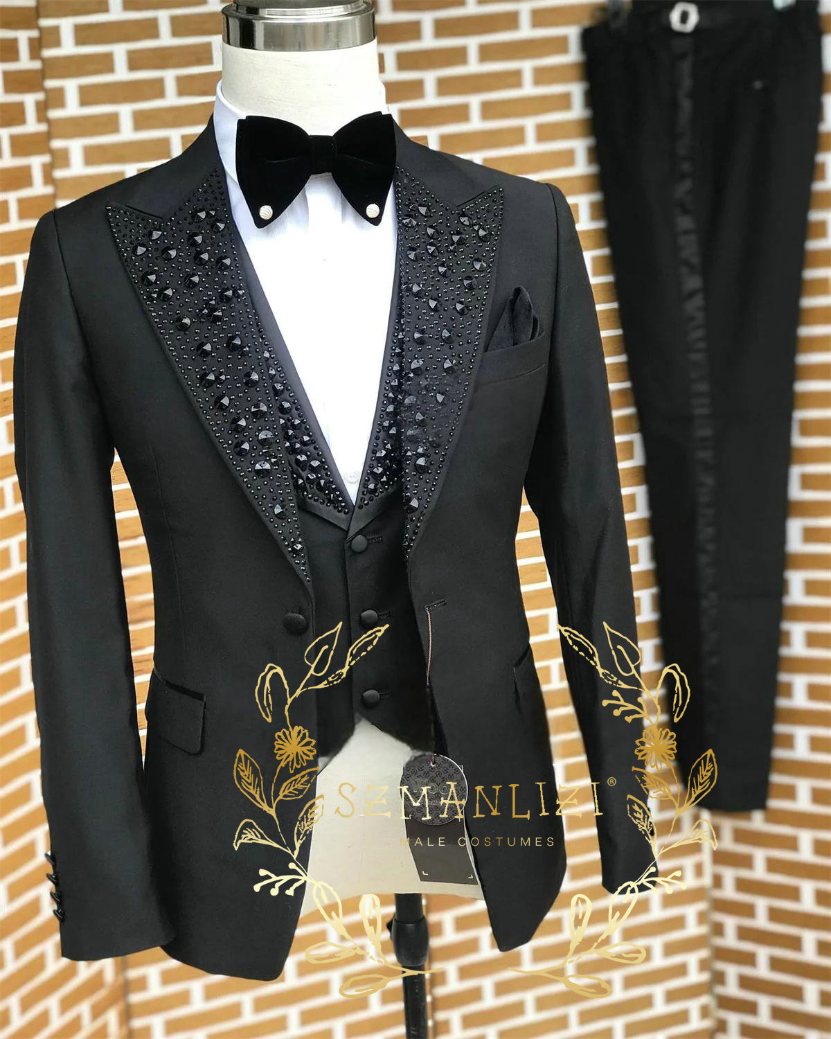 Trajes negros para hombre, esm - Men Formal Wear With Blazer reseña y precio