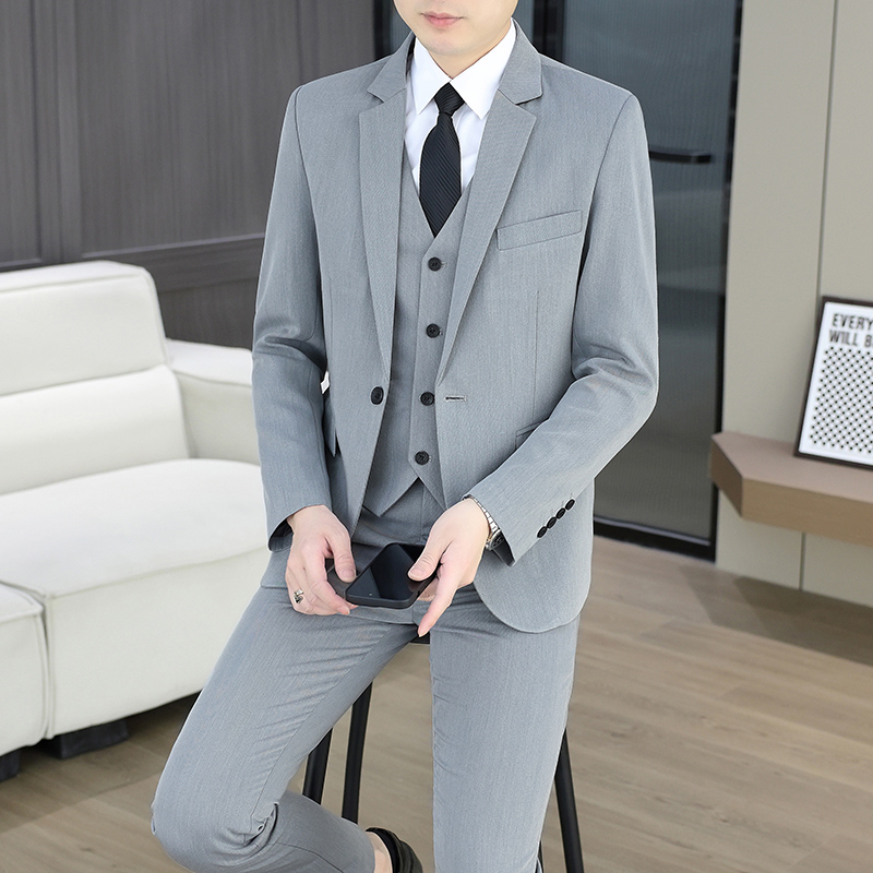 Traje (Blazer+Chaleco+Pantalon - Men Formal Wear With Blazer reseña y precio