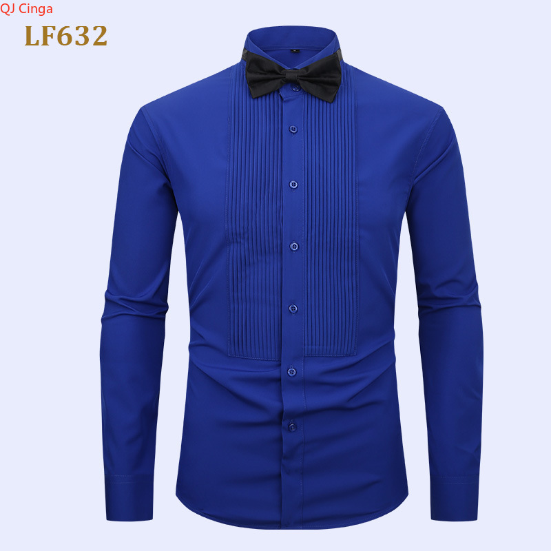 2026 Nueva camisa de esmoquin  - Men'S Formal Wear Bow Ties reseña y precio
