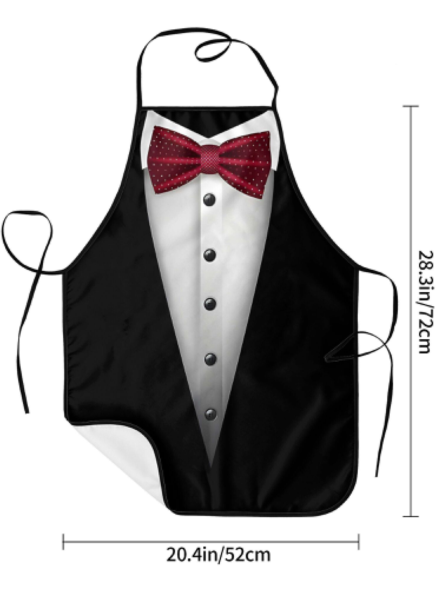 Delantal de esmoquin con lazo  - Men'S Formal Wear Bow Ties reseña y precio